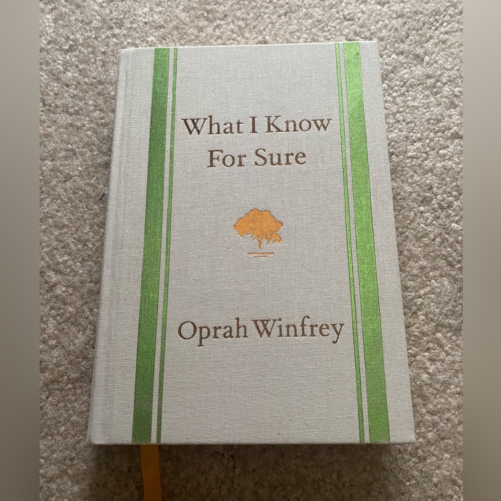 Books - What I Know For Sure by Oprah Winfrey Hardcover